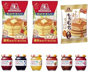 Amazon Co Jp限定 森永製菓 ホットケーキミックス アヲハタ 55ジャムアソートセット セット買い アヲハタ ホットケーキ ケーキミックス 通販 Amazon