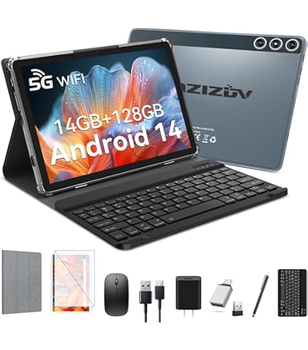 Amazon.co.jp: Android 14タブレット、デュアルSIMスロット付き