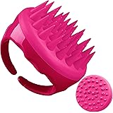 Soaab Shampoo Brush Scalp Massager Exfoliating Brush , Soft Silicone Brush For Hair Stimulation with Body Brush Massage Brush