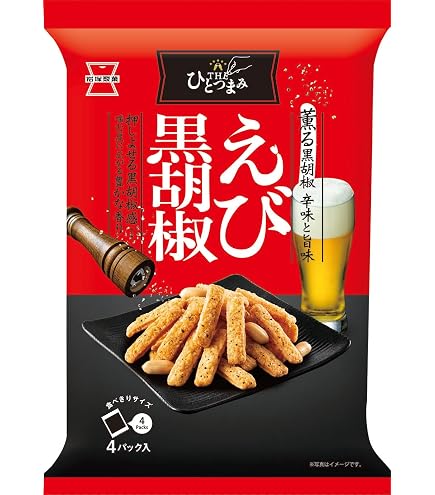 Amazon.co.jp: 岩塚製菓 THEひとつまみ えびカリ 80g×12袋 : 食品