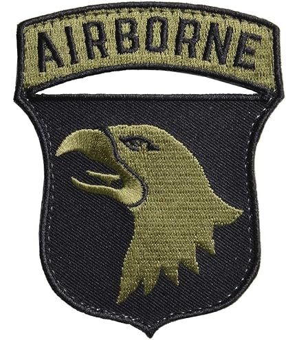 Amazon | AIR BORNE ワッペン 第101空挺師団 REPSGEAR ベルクロ式