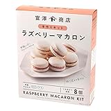 富澤商店(TOMIZ) お菓子作りセット ラズベリーマカロン (手作りキット/バレンタインデー/ホワイトデー)