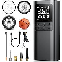 最大150PSI エアコンプレッサー 4500mAh 電動エアポンプ 充電式 楽天市場】持ち運び電動空気入れ 超小型 電動エアコンプレッサー