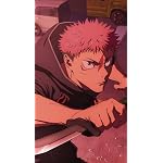呪術廻戦 iPhoneSE/5s/5c/5(640×1136)壁紙 虎杖 悠仁（いたどり ゆうじ）