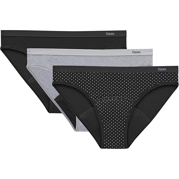 Saalt Period Underwear - Cotton Bikini For Leak Protection, Reusable & Thin