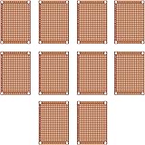ユニバーサル基板 10個 (PCB 50mm×70mm) PCB回路基板 ユニバーサル ブレッドボード プロトタイプ 実験プレート DIYはんだ付け
