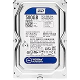 【整備済み品】Western Digital HDD 500G ウエスタンデジタル HDD 500G-7200RPM SATA 6Gb/s 32MB Cache 3.5"内蔵ハードディスク シルバー シリーズ WD5000AZLX-75K2TA0, 