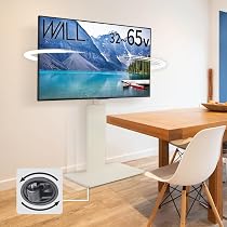 Amazon｜WALL B1 テレビスタンド 隠しキャスター付き 首振り ハイ 