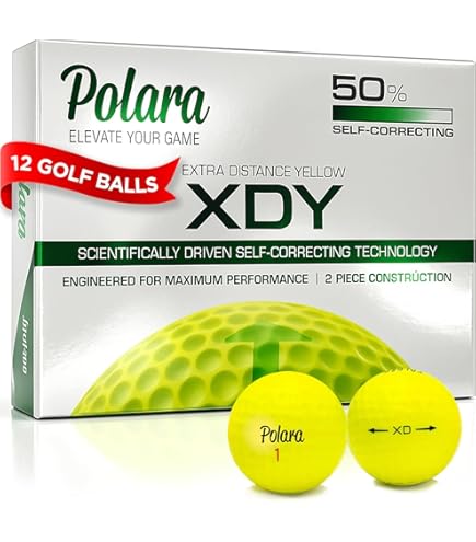 Amazon | POLARA(ポララ) ゴルフボール XDS 3ピース ULTIMATE STRAIGHT