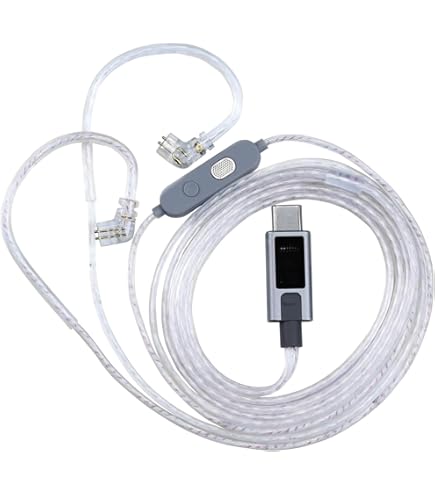 KBEAR KS1 IEM Cable, 2 Meter Long In Ear Monitor Cable, CCZ C01 4N OFC Upgraded - View #2