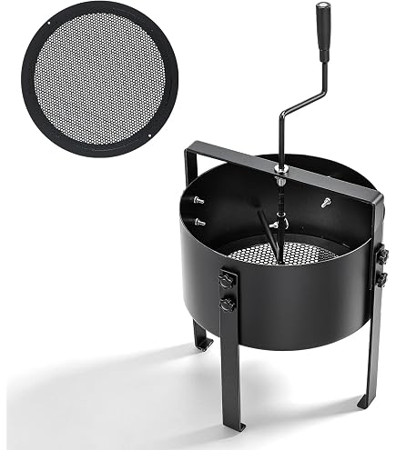 Amazon.co.jp: AOUCN土ふるい機、手動回転式用土分別器、操作が簡単で