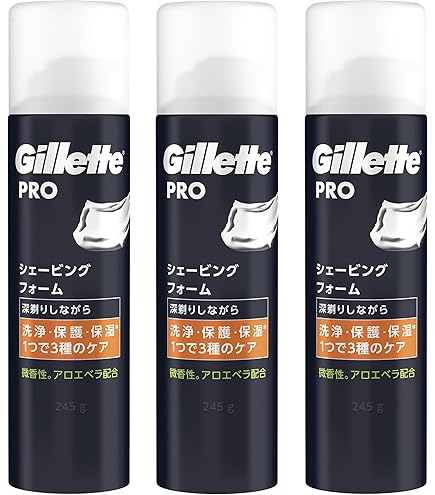 Amazon.co.jp: 《セット販売》 P&G ジレット シェービングフォーム