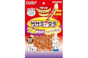 ペティオ (Petio) ダブルロール ササミとタラ 7歳からのやわらかスリム 7本入