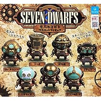 七人のコビト マスコットフィギュア 全７種類 新品 ガチャ パンクロック SEVEN DWARFS 七人のコビト マスコットフィギュア ニューカラー