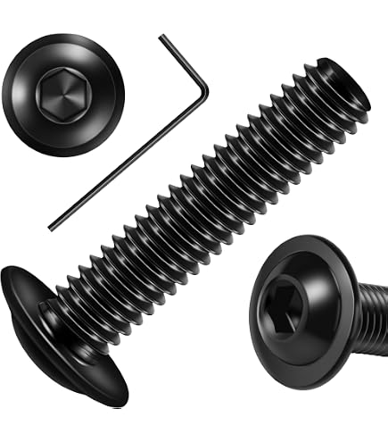 Viti Testa Bombata Esagonale M6-1.0 X 20mm In Acciaio (25 Pezzi) - Mellewell - Foto 3