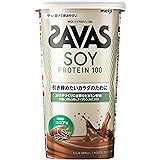 ザバス(SAVAS) ソイプロテイン100 ココア味 224g 明治
