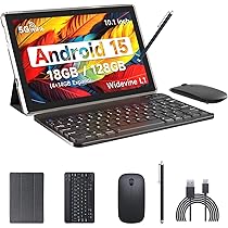 Amazon.co.jp: 2023 Tablet 10.1 Inch 2 in 1 Android Tablet