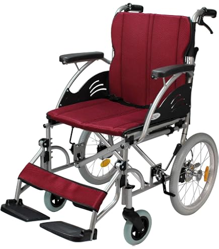 Amazon | ケアテックジャパン 介助式 アルミ製 車椅子 CA-42SU