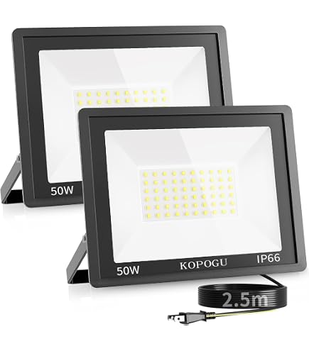 Amazon.co.jp: 北澤商事 led投光器 投光器 50W ワークライト 作業灯