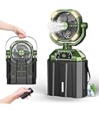 Amazon.co.jp: AirRevolution MIST FAN 超音波ミストファン 充電