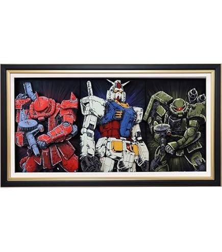 ガンダム　フォトスタンド 絵画 3D 仕様 ガンダム フォトスタンド 絵画 3D 仕様 2024福袋】 ガンダム