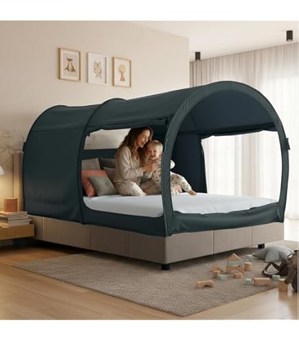 Amazon.co.jp: Leedor ベッドテント ツインサイズ ベッドキャノピー