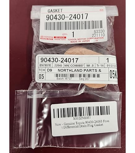 Amazon | Toyotaドレインプラグガスケットの転送ケースのセット10 OEM