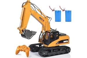 ショベルカー ラジコン 掘削機 多機能 建設車両 ラジコン ショベルカー 15CH掘削機 合金強化版 2.4GHz無線 360/680度旋回 RC ショベルカー 子供 誕生日 プレゼント 贈り物 クリスマス 砂浜 砂場用