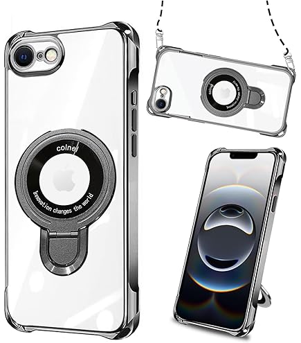 Amazon.co.jp: weiaoluo iPhone 16e ケース リング付き