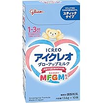 Amazon.co.jp: アイクレオ グローアップミルク 820g×8缶 江崎グリコ