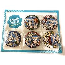 Amazon.co.jp: 雪ミク SNOWMIKU 北海道札幌 マンホール 5個缶