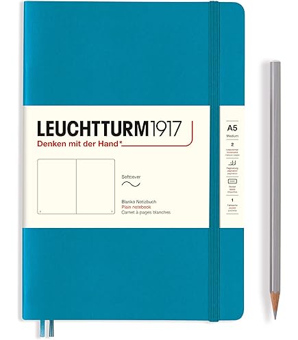 Amazon.co.jp: ロイヒトトゥルム ノート A5 ドット方眼 ブラック
