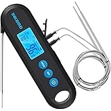 Inkbird Bluetooth Digital Meat Thermometer With External Probes Backlight Display 2 Sec Instant Readout Support Temperature A