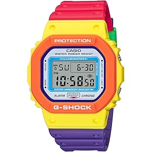 [カシオ] 腕時計 ジーショック サイケデリック マルチ カラーズ DW-5610DN-9JF メンズ