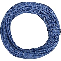 5本セット】キイロコンコン パラコードBLUE 青 反射材入り 30M5mm