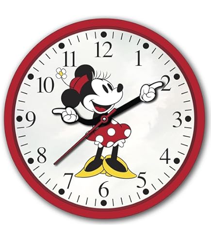 ✨️匿名　Mickey＆Minnie　ANTIQUE　CLOCK　10個セット Accutime Classic Mouse 10