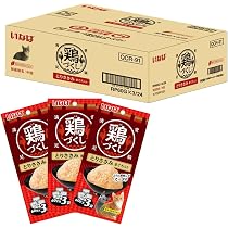 Amazon.co.jp: いなば 鶏づくし 高齢猫用 とりささみ 60g×3袋×24個 猫