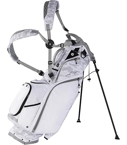 キャディバッグ サンマウンテン Sun Mountain 2022 Metro Sun Mountain 2022 Men's Metro Stand Bag (White-Black) - Golf