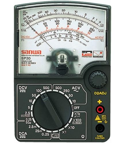 Amazon.co.jp: 三和電気計器 アナログマルチテスタ 車載12Vバッテリー
