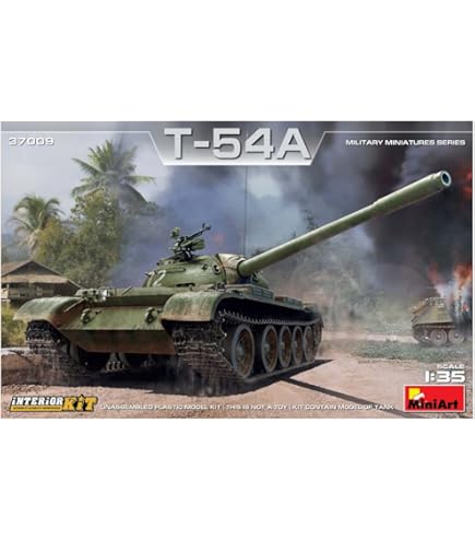 Amazon | ミニアート 1/35 ソ連軍 T-55 MOD.1963 フルインテリア/内部