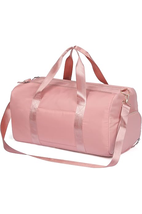 Pink Duffle Bag For Women| Pink Gym Bag 