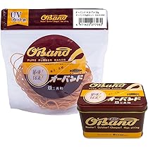 オーバンド ゴムバンド 日新製糖 zippo 企業もの 希少 Amazon.co.jp: 輪ゴム 【 オーバンド #18 】 アメ色 #16より1つ