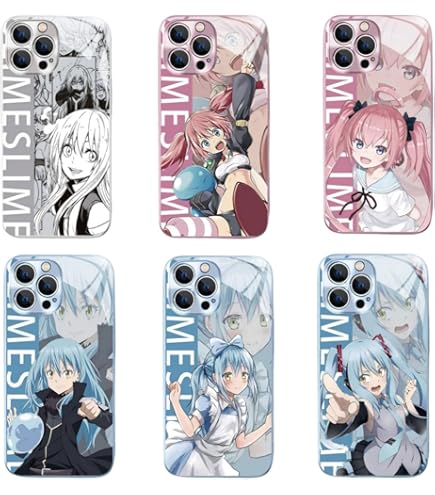 Amazon.co.jp: BOKNI 転生したらスライムだった件 スマホケース