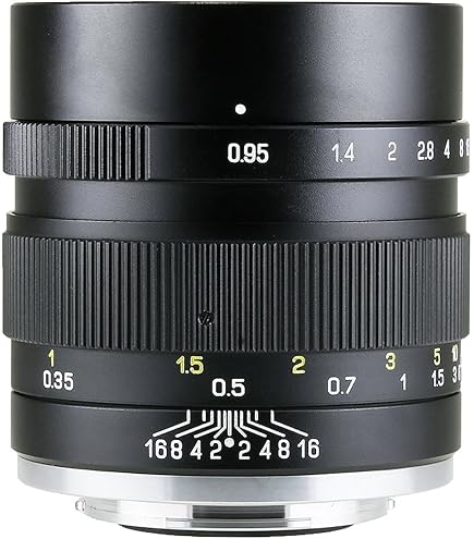 中一光学Speedmaster 35mm f/0.95単焦点レンズ 中一光学 SPEEDMASTER 35mm F0.95 II 単焦点レンズ シルバー | 焦点