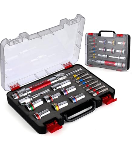 Amazon | Klein Tools 32932 5-in-1 SAE インパクトソケットセット 1/4