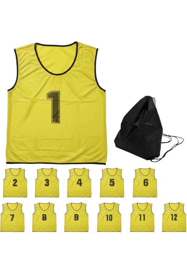 Amazon | [アシックス] ビブス(10枚セット) XSG060 F フラッシュ