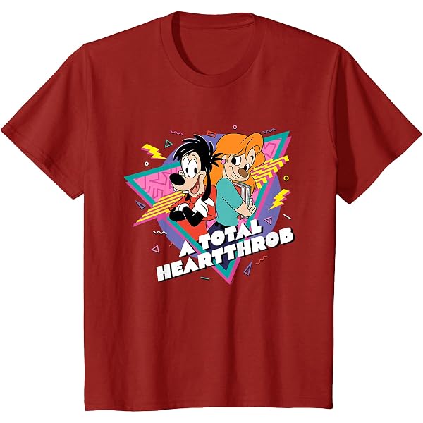 Amazon | ディズニー A Goofy Movie 2 the Max 90s Tシャツ | Tシャツ