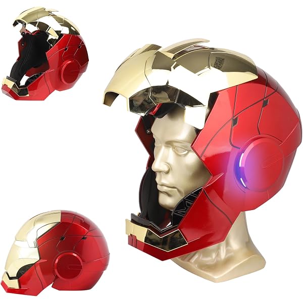 Amazon.co.jp: YONTYEQ アイアンマン MK5 電動コスプレヘルメット
