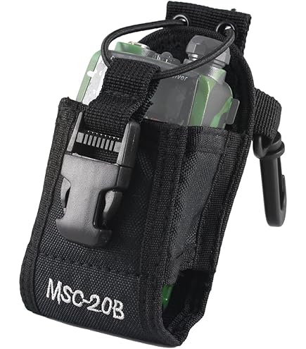 Amazon | ican®無線機 ボーチ バッグ ホルダー 多機能トランシーバー