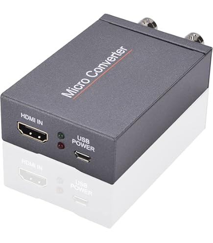 AJA Hi-Plus 3G-SDI HDMI ミニコンバーター AJA Hi5-4K-Plus 3G-SDI to HDMI 2.0 Converter HI5-4K-PLUS B&H